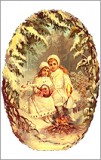 Victorian Children Christmas Card