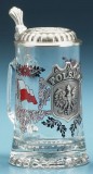 Polska Glass Beer Stein