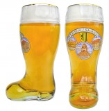 Leipzig Sachsen Glass Beer Boot