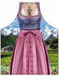 Bavarian Dirndl Female Beer Apron