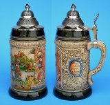 Auf Wiedersehn Reproduction Beer Stein