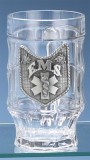 Ems Glass Facet Beer Mug