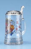 Firefighter Glass Beer Stein