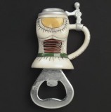 Dirndl Stein Magnet Bottle Opener