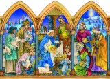 Nativity Arches German Advent Calendar