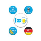 Oktoberfest Party Buttons 5 Pack