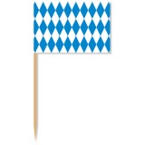 Bavarian Flag Accent Toothpick 50pk