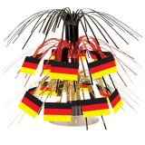 Cascading German Flag Centerpiece 7.5" tall