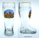 Stuttgart Glass Beer Boot
