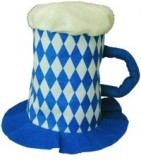Bavarian Flag Party Beer Mug Hat