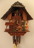 Feeding Deer German Cuckoo Clock