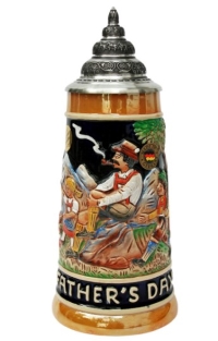 Father's Day Ceramic Beer Stein Gift Idea